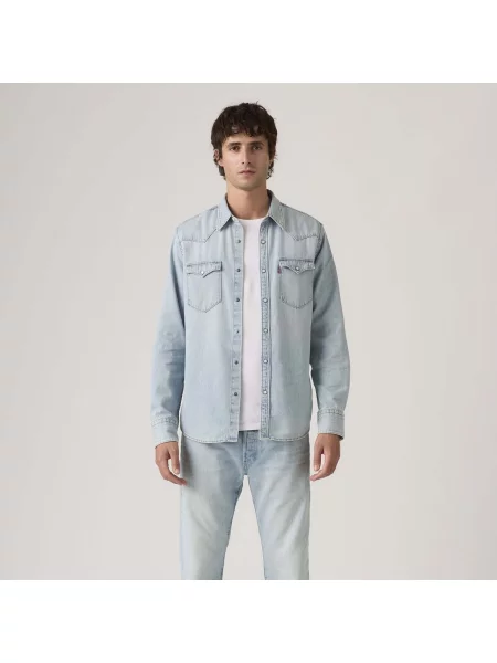 Džínsová bunda Levi's modrá