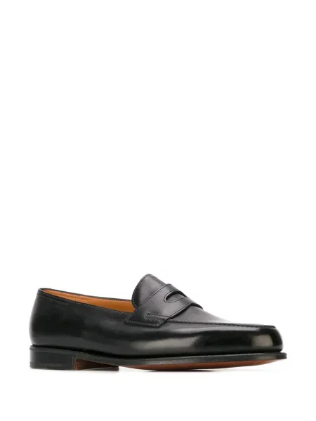 Pantofi loafer John Lobb negru