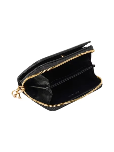 Calvin Klein Portfel Ck Medium Flap Zip Around czarny