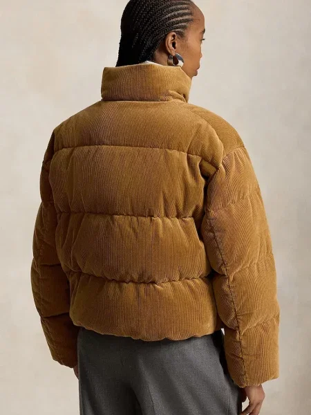 Polo Ralph Lauren péřová bunda hnědá