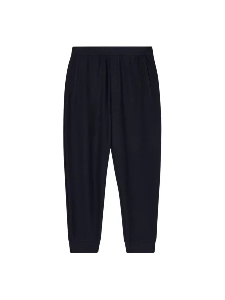 Spodnie Emporio Armani niebieskie