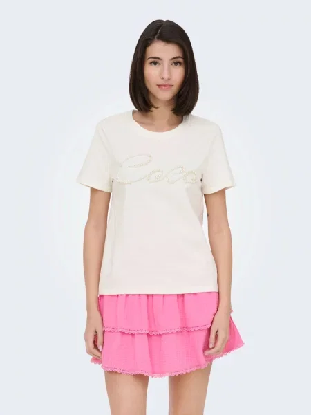 JDY Tricou JDYASTA' alb