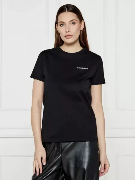 Karl Lagerfeld Póló ESSENTIAL fekete