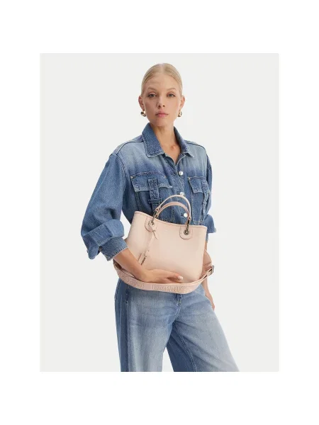 Emporio Armani Ročna torba Rjava roza