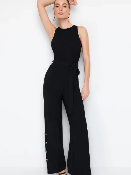 Pocnitură salopetă Trendyol negru