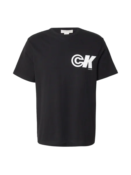 Τζιν πουκάμισο Calvin Klein Jeans λευκό