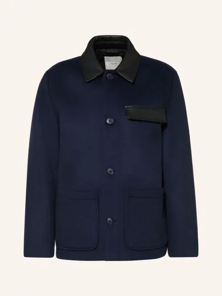 Calvin Klein Płaszcz Wierzchni blau czarny