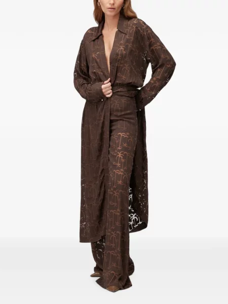 Rochie midi Retori plic maro