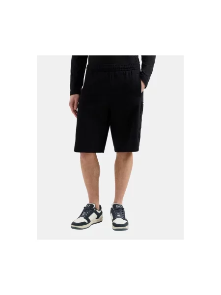 Emporio Armani Sportske kratke hlače crna