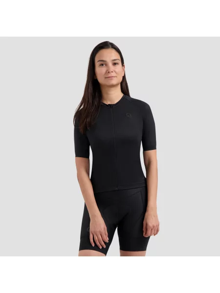 Koszulka rowerowa Rogelli Essential II czarna