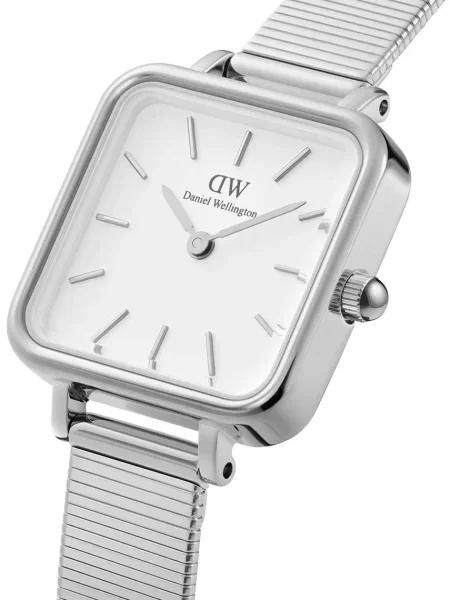 Daniel Wellington óra Quadro Studio ezüst női fehér