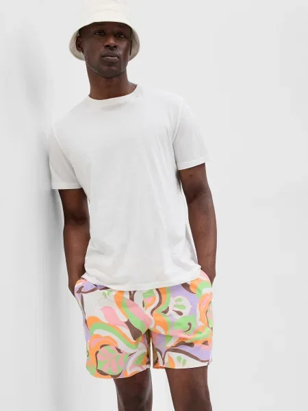 Plavalne hlačke Gap bež