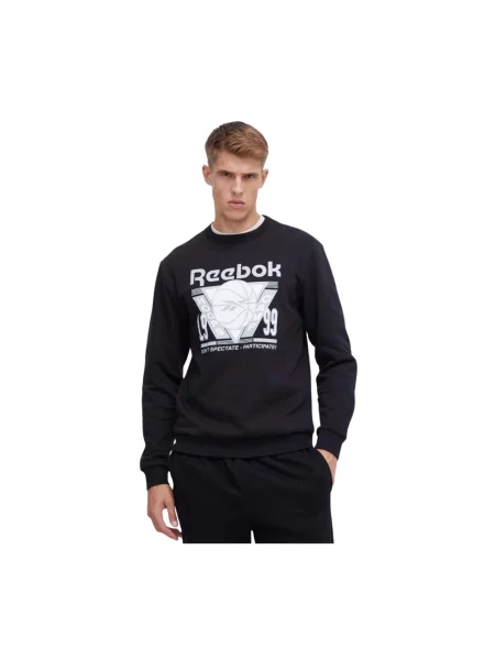 Reebok Classic bluza Basketball z nadrukiem czarny
