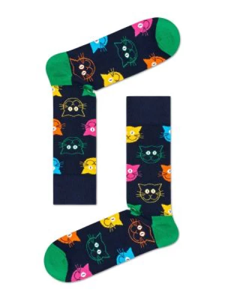 Happy Socks Zokni tengerészkék / zöld / világos-rózsaszín fekete