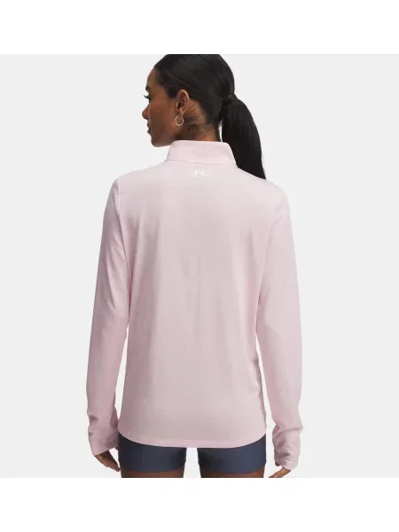 Bluza Under Armour Tech Half Zip Twist XS różowa