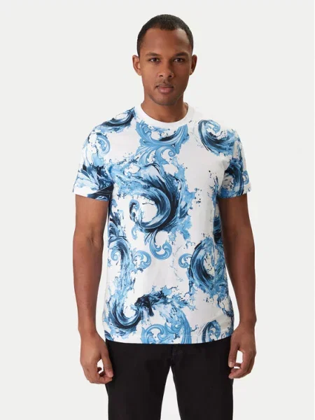 Versace Jeans Couture T-Shirt niebieski