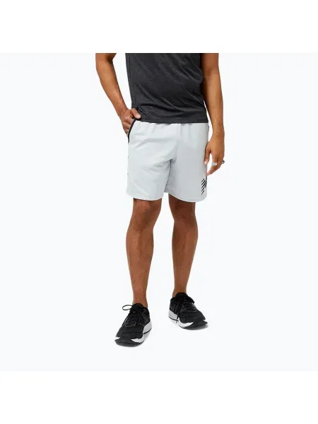 New Balance мъжки футболни шорти Tenacity Training white бяло
