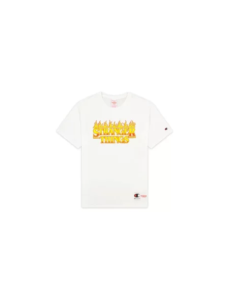 Champion x Stranger Things Men´s T-Shirt Mężczyźni Koszulki Champion Size: M biały
