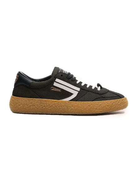 Sneakersy Puraai skórzane czarne