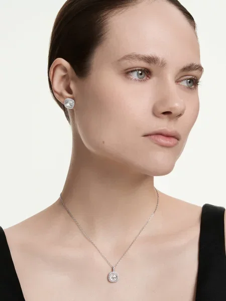 Swarovski náhrdelník a náušnice dámske kovové swarovski kryštál UNA
