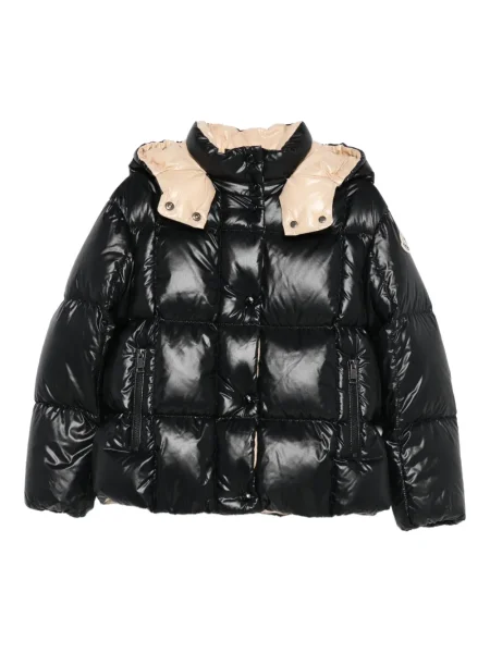 Kurtka dziecięca Moncler Enfant niebieska