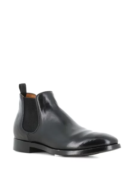 Botine Officine Creative din piele negru