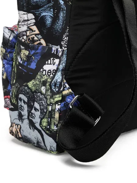 Turistika mini kraťasy Adidas s potiskem černé