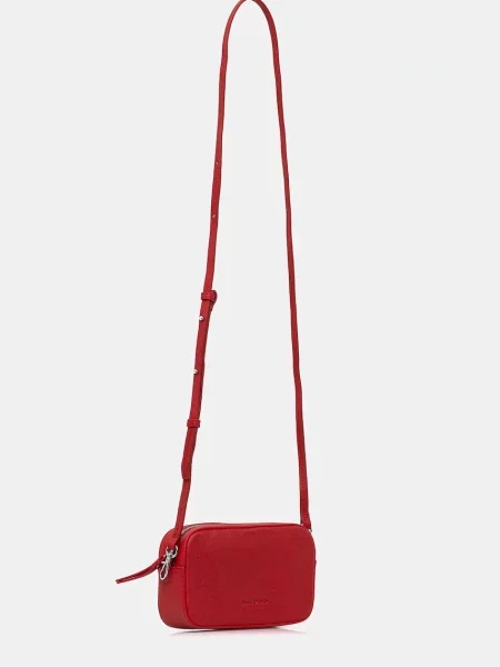 Кожаная сумка Marc O'polo красная