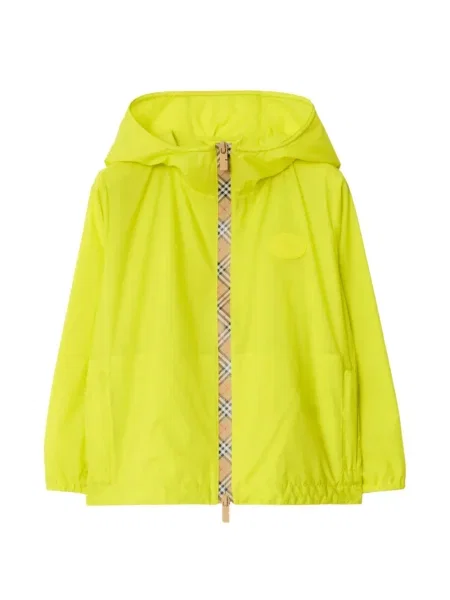 Kurtka dziecięca Burberry żółta