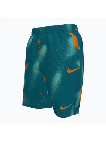 Детски шорти за плуване Nike Brand Blast 7“ Volley bright ceramic оранжево