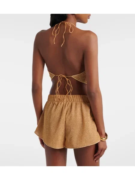 Top Oseree cu gât halter