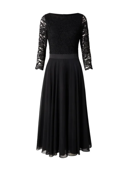 Kostiumas vakarinė suknelė Swing juoda