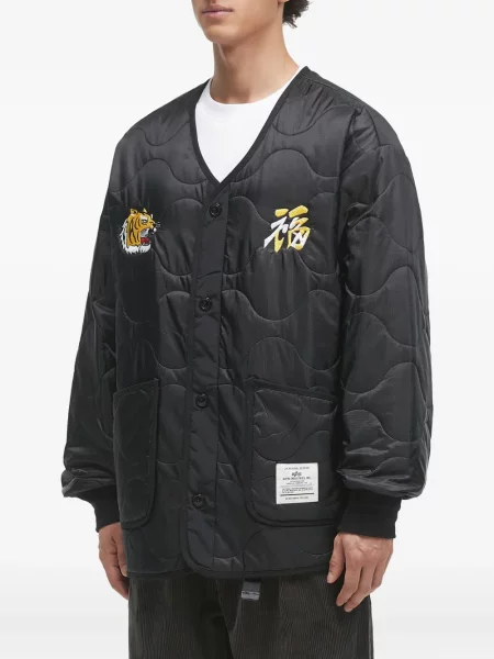 Geacă bomber Alpha Industries negru
