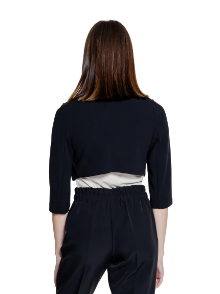 Długi sweter Rinascimento czarny