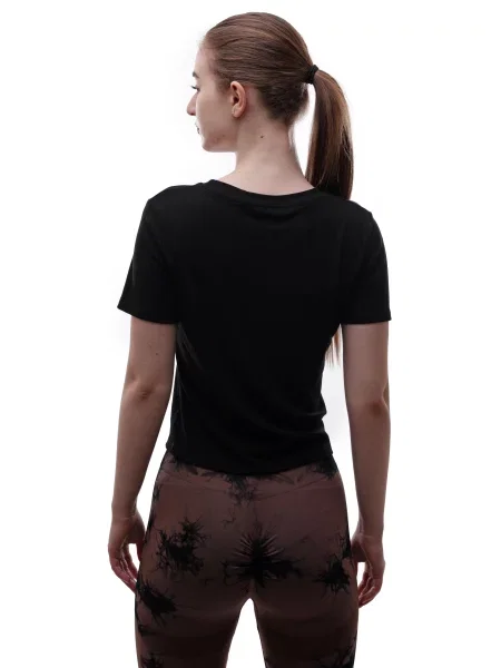 Футболка STREAM віскоза/поліестер чорний