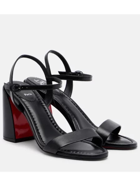 Sandale Christian Louboutin din piele negru