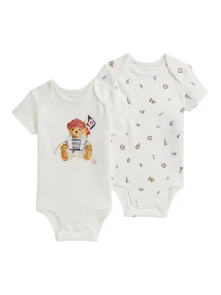 Souprava dětských body Polo Ralph Lauren bílý