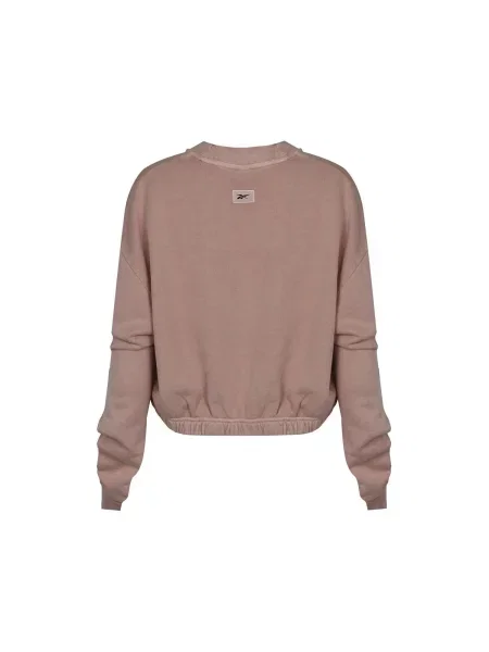 Kapucnis szvetter Reebok rózsaszín