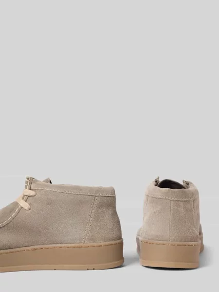 Buty skórzane z ozdobnym szwem model ‘EVER’ Lloyd brązowe