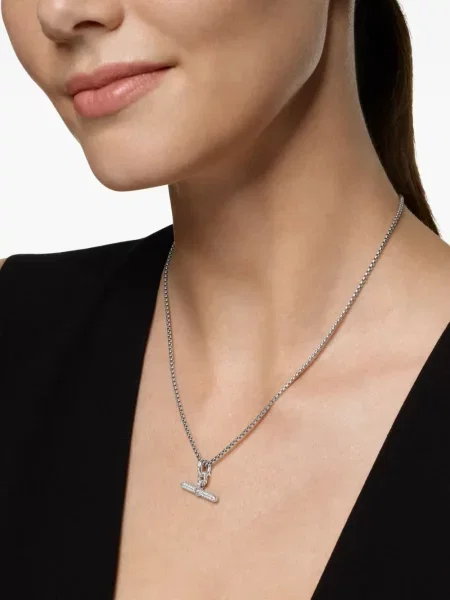 Colier David Yurman argintiu