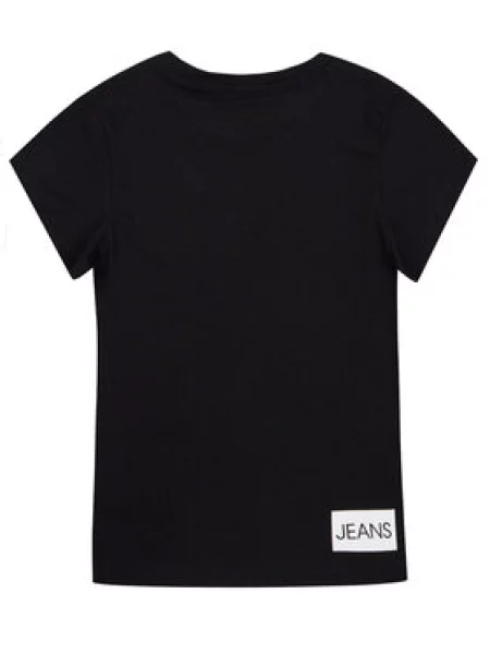 Dětské tričko Calvin Klein Jeans černé
