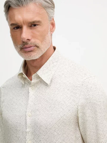Armani Exchange férfi Ing bézs