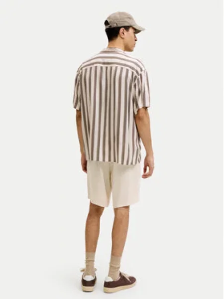 Jack & Jones Szövet rövidnadrág Ace Mykonos bézs