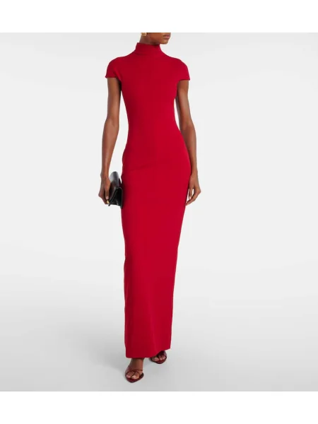 Rochie maxi Solace London de costum roșu