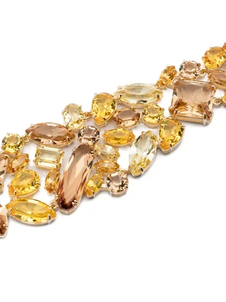Colier Swarovski auriu