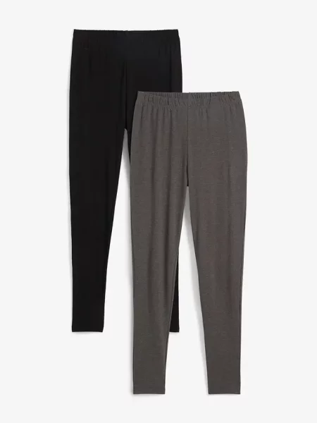 Legginsy 2 pary szare