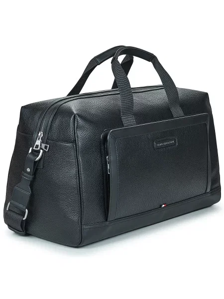 Taška Tommy Hilfiger TH CENTRAL DUFFLE černá