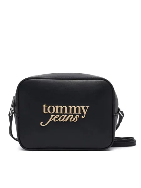 Tommy Jeans Taška cez rameno MUST tmelová čierna