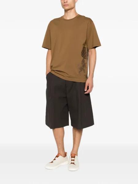 Tricou Corneliani cu broderie