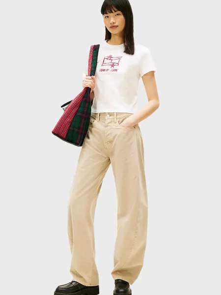 Футболка Tommy Jeans біла